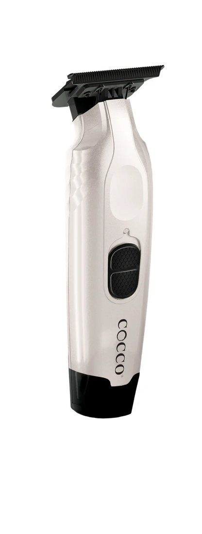 Cocco Veloce Pro Cordless Trimmer w/ Digital Gap Ambassador DLC Blade + Black Charging Stand