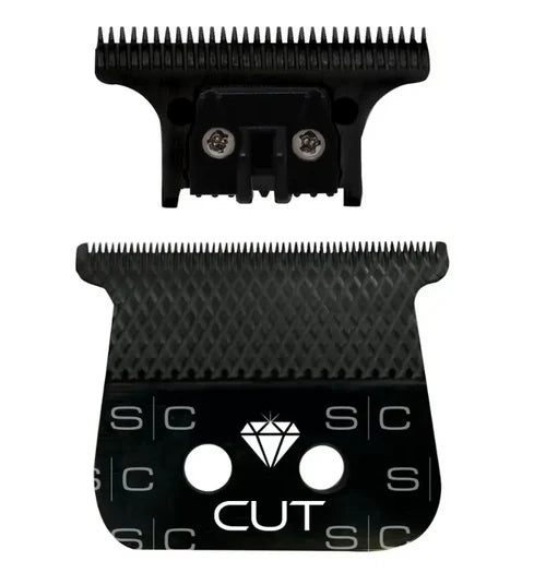 StyleCraft Diamond Cut - Black DLC Trimmer Blade with The One Cutter Blade
