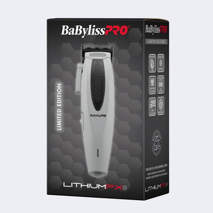 BaBylissPRO LithiumFX+ Limited Edition Grey Cord/Cordless Lithium Ergonomic Clipper
