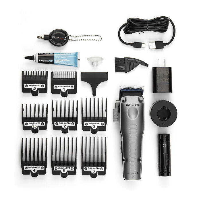 BaBylissPRO FXONE™ Lo-ProFX High Performance Low-Profile Clipper (Silver)