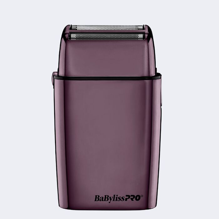 BaBylissPRO FOILFX02 Limited Edition All-Metal Double-Foil Shaver (Purple)