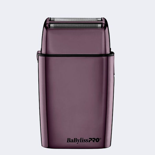 BaBylissPRO FOILFX02 Limited Edition All-Metal Double-Foil Shaver (Purple)