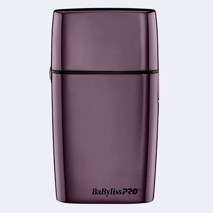 BaBylissPRO FOILFX02 Limited Edition All-Metal Double-Foil Shaver (Purple)