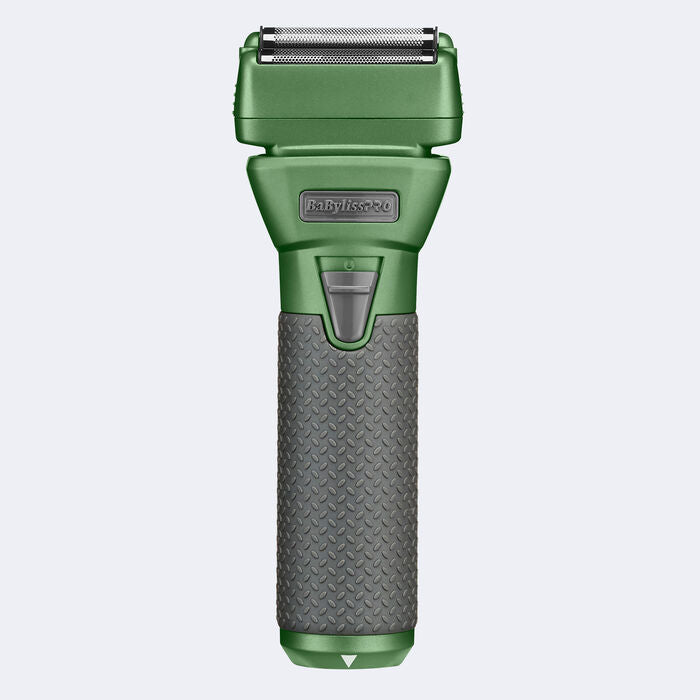BaBylissPRO LimitedFX FXONE Double Foil Shaver - Green Charcoal Kit