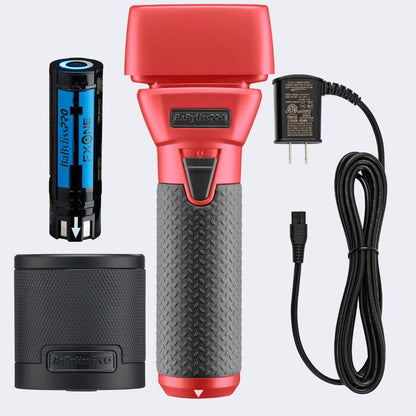 BaBylissPRO LimitedFX FXONE Double Foil Shaver - Orange Charcoal Kit