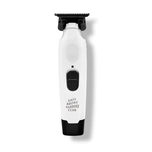 Cocco Hyper Veloce Pro Stealth Anti-Broke Barber's Club Limited Edition Matte White Trimmer w/ Graphene Blade