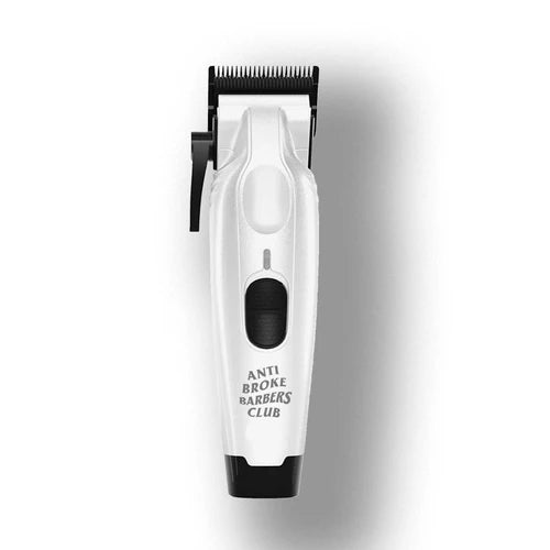 Cocco Hyper Veloce Pro Stealth Anti-Broke Barber's Club Limited Edition Matte White Clipper