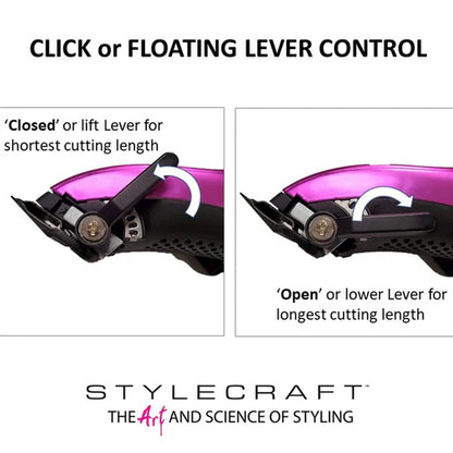 StyleCraft Rebel Professional Super-Torque Modular Cordless Clipper