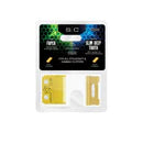 StyleCraft Fixed Gold Titanium Faper Clipper Blade w/ Moving Slim Deep Cutter Set