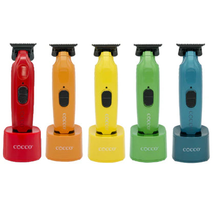 Cocco Hyper Veloce Pro Cordless Trimmer w/ Digital Gap Ambassador Graphene Blade + Charging Stand