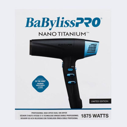 BaBylissPRO Nano Titanium Professional High-Speed Dual Ionic Dryer