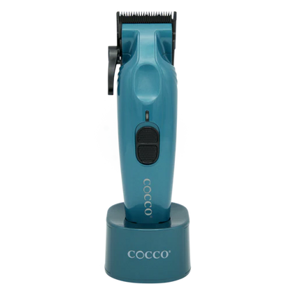 Cocco Hyper Veloce Pro Cordless Clipper w/ Digital Gap Ambassador Graphene Taper Blade + Charging Stand