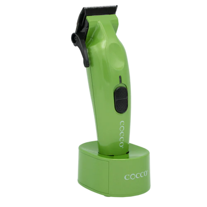 Cocco Hyper Veloce Pro Cordless Clipper w/ Digital Gap Ambassador Graphene Taper Blade + Charging Stand