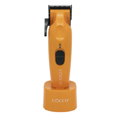 Cocco Hyper Veloce Pro Cordless Clipper w/ Digital Gap Ambassador Graphene Taper Blade + Charging Stand