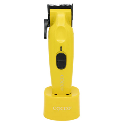 Cocco Hyper Veloce Pro Cordless Clipper w/ Digital Gap Ambassador Graphene Taper Blade + Charging Stand