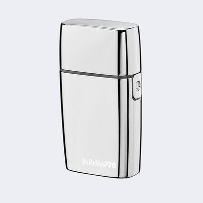 BaBylissPRO® FOILFX02™ Cord/Cordless Metal Double-Foil Shaver (Silver)