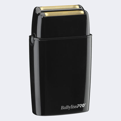 BaBylissPRO FOILFX02™ Cord/Cordless Metal Double-Foil Shaver (Black)