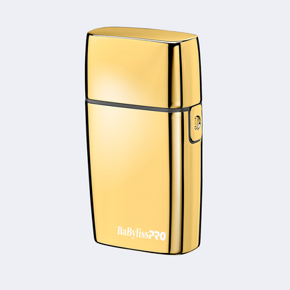 BaBylissPRO FOILFX02™ Cord/Cordless Metal Double-Foil Shaver (Gold)