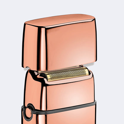 BaBylissPRO FOILFX02™ Cord/Cordless Metal Double-Foil Shaver (Rose Gold)