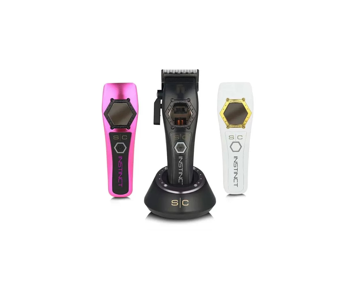 StyleCraft Instinct Metal Edition Cordless Hair Clipper w/ IN2 Vector Motor & Intuitive Torque Control