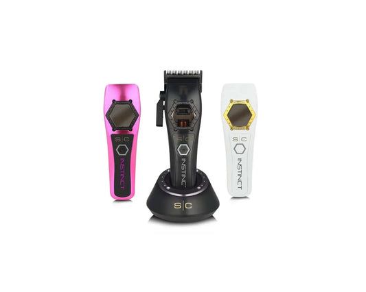StyleCraft Instinct Metal Edition Cordless Hair Clipper w/ IN2 Vector Motor & Intuitive Torque Control