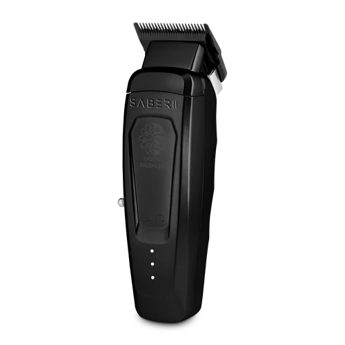 StyleCraft Saber 2.0 Cordless Modular Clipper w/ High-Torque Digital Brushless Motor - Black
